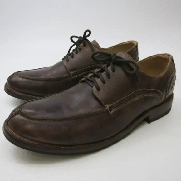 Bed Stu Oil Split Toe Tanned Leather Dress Oxfords Shoes Footwear Men's 12 - Picture 1 of 7